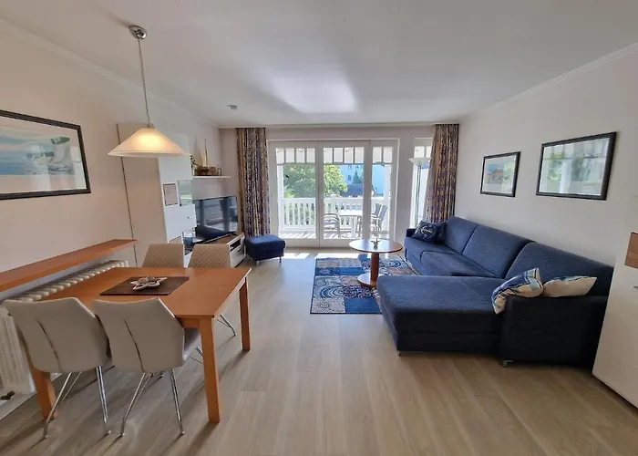 Duenenpark Binz - Komfortplus Ferienwohnung Mit 1 Schlafzimmer Und Balkon Im Obergeschoss 122